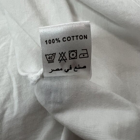 Shots Men T-shirt Men Size XXXL White Short Sleeve V-Neck Rise Summer Vibes 1978 - Picture 6 of 9